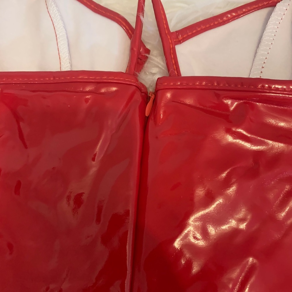 Women’s Sexy Red Mini Dress - Picture 7 of 9
